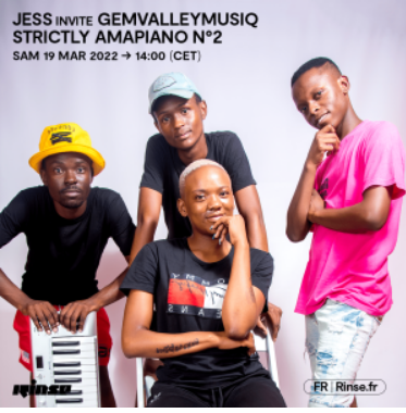 Gem Valley MusiQ – Rinse FM Strictly Amapiano Mix Mp3 Download