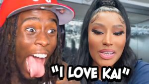 Nicki Minaj Sends Kai Cenat Live Streaming Message