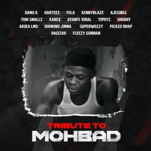 Damo K Ft. Harteez, Fola, Kennyblaze, Ajesings, Tobi Smallz, Kabex, Ayanfe Viral, Tiphyz, Shoday, Diamond jimma, Superwozzy, Picazo, Dagizah, Fleezy Gunman & Akikalmd – Tribute To Mohbad