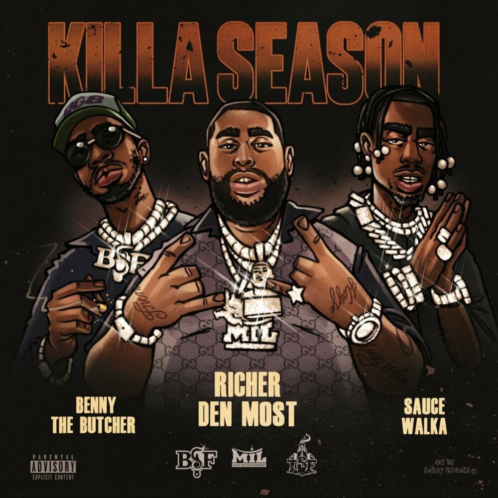 Richer’den Most Ft. Sauce Walka & Benny The Butcher – Killa Season Mp3 Download