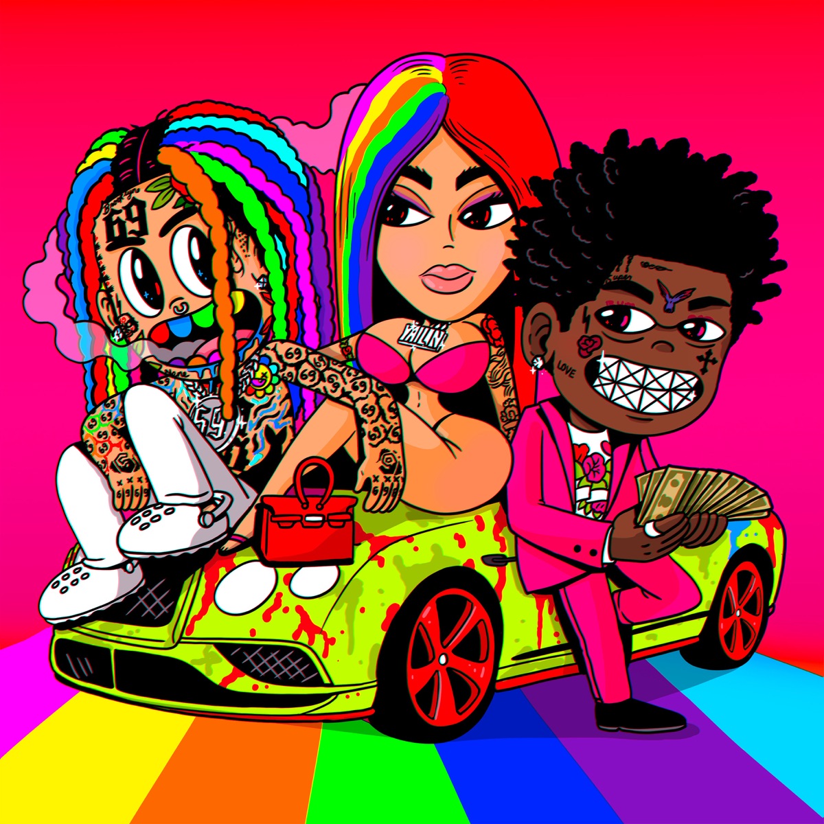 6ix9ine Ft. Kodak Black & Yailin la Mas Viral – Shaka Laka Mp3 Download